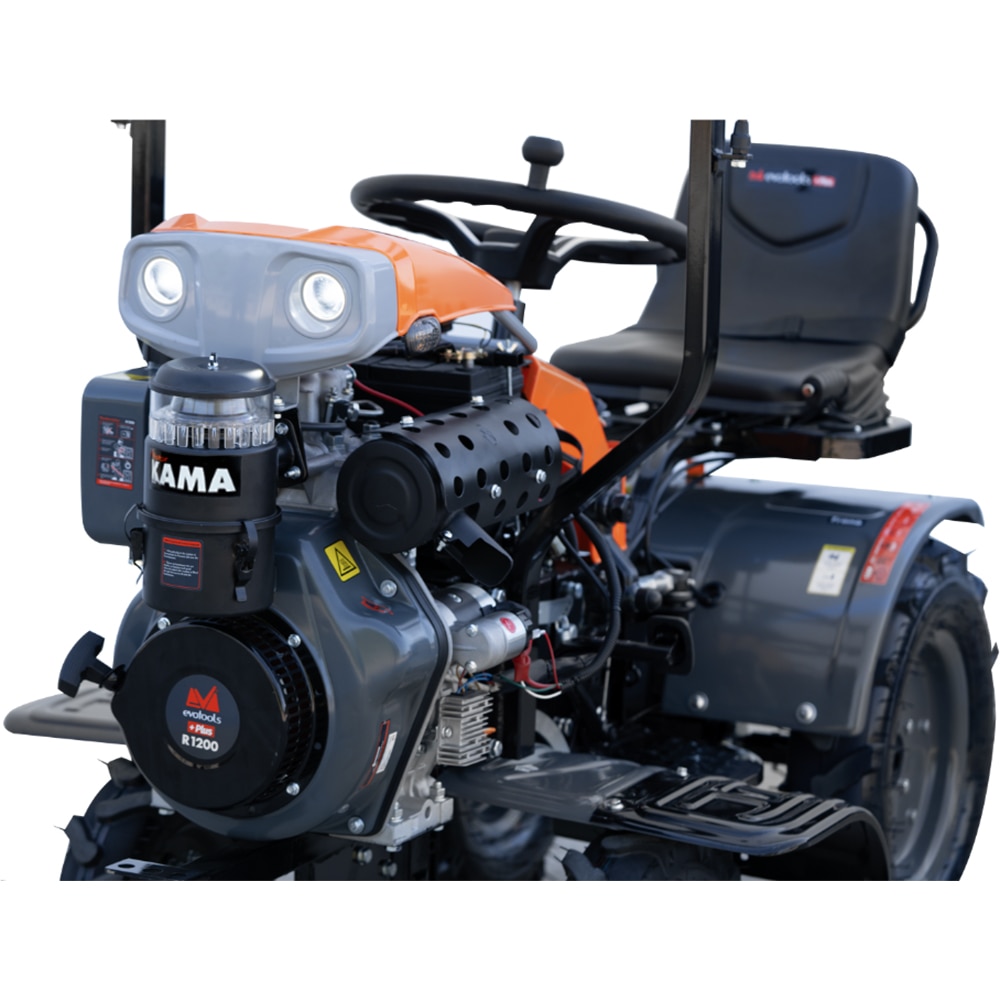 Minitractor diesel Kama 456cc, 12CP
