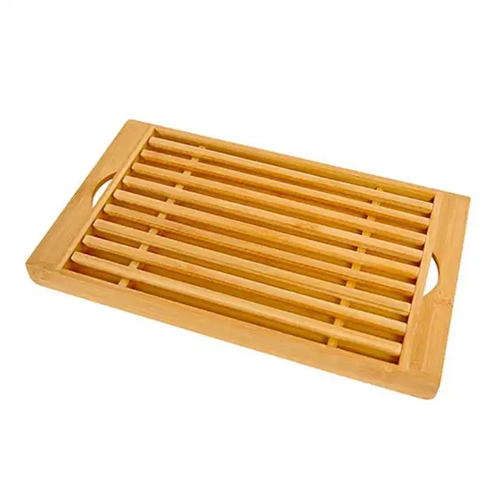 Tocator feliat paine FRANDIS 101476449, bambus, maro