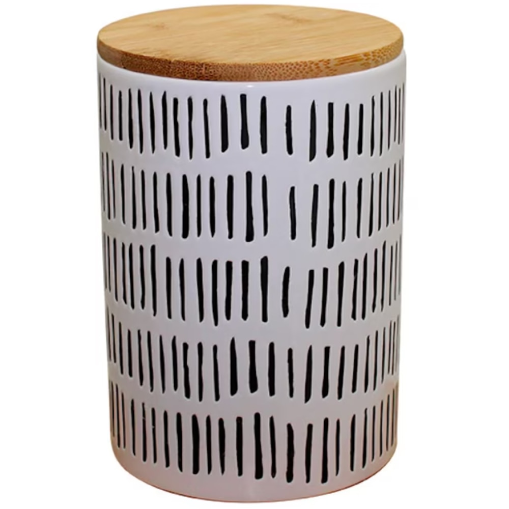 Recipient depozitare FRANDIS, 11x15.6cm, ceramica, alb