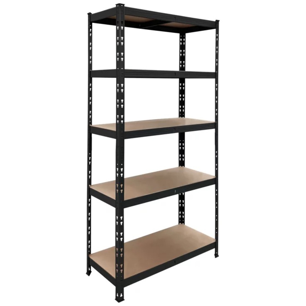 Raft Butterfly, metal, 180x90x40 cm, 5 rafturi, negru