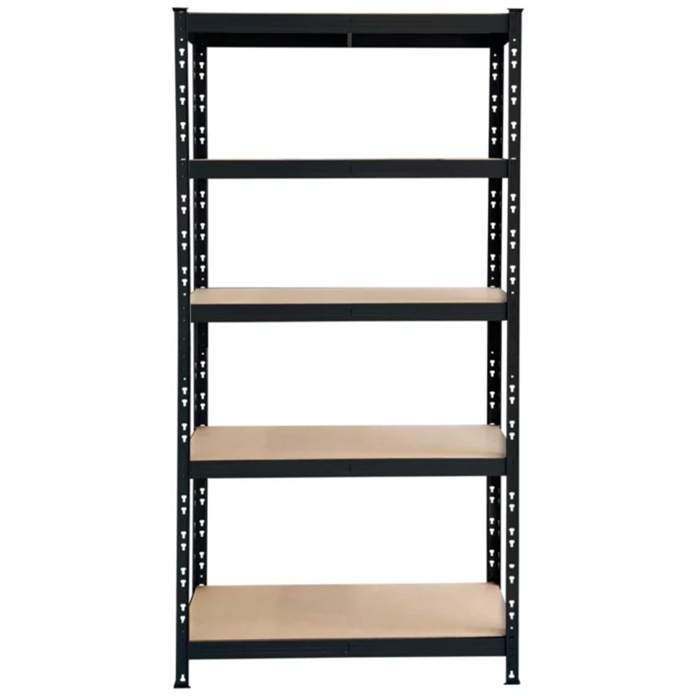 Raft Butterfly, metal, 180x90x40 cm, 5 rafturi, negru