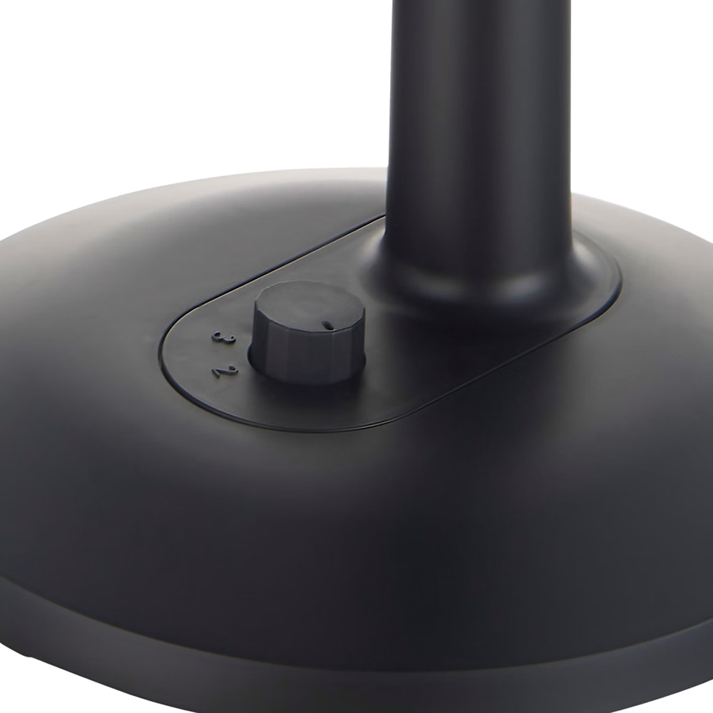 Ventilator de birou GOODHOME Aoba, 3 trepte viteza, 28cm, 40W, negru