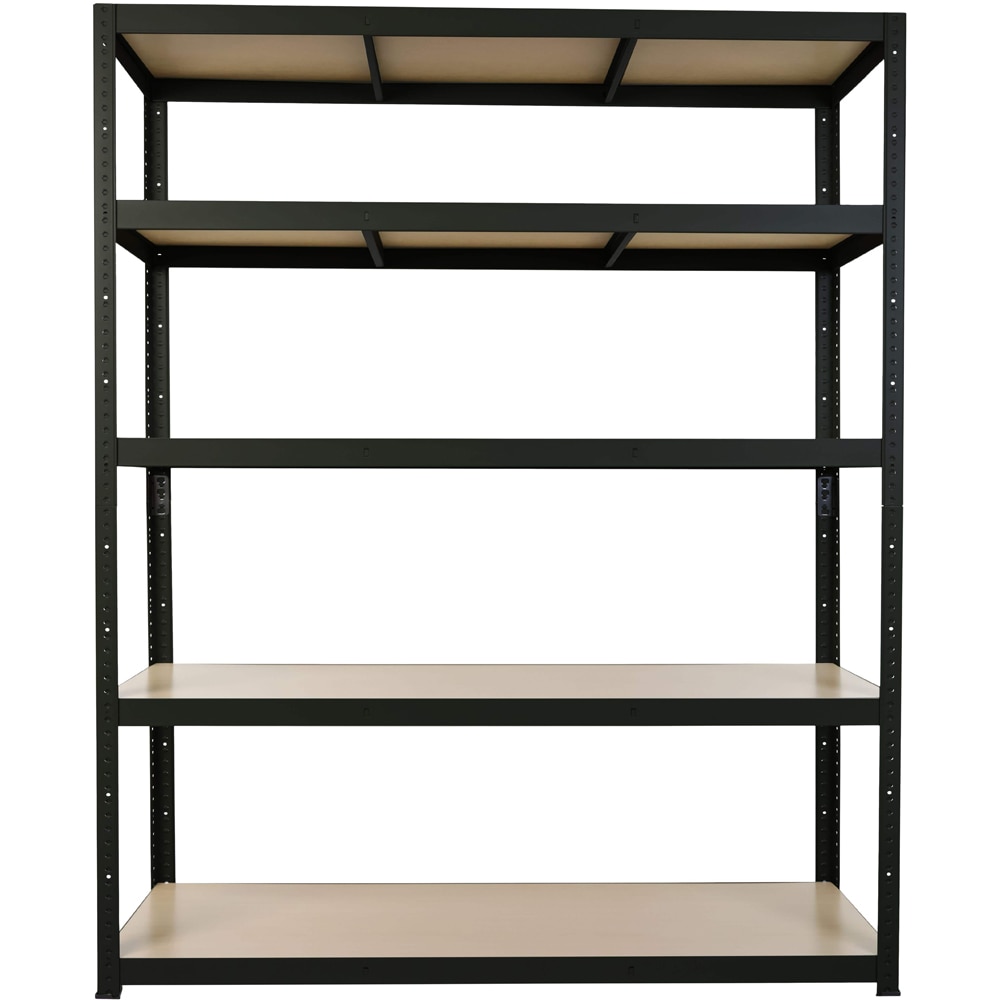 Raft atelier GOODHOME Ryle, otel, 120 x 40 x 179 cm, negru