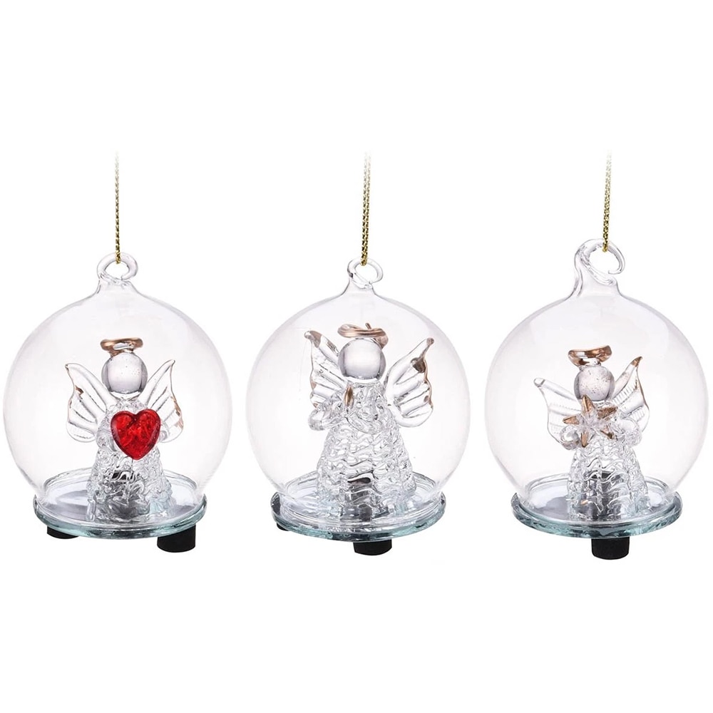 Glob sticla Ingeras LED, 6cm, diverse modele