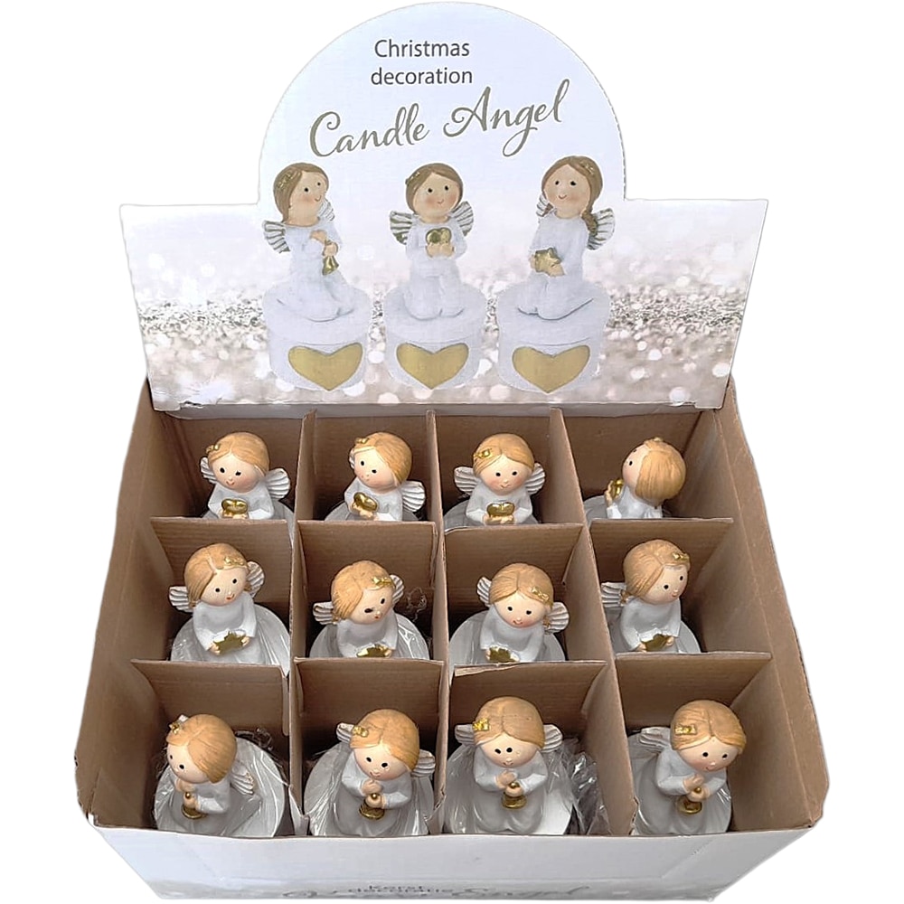 Lumanare suport Ingeras, 5 x 12 cm