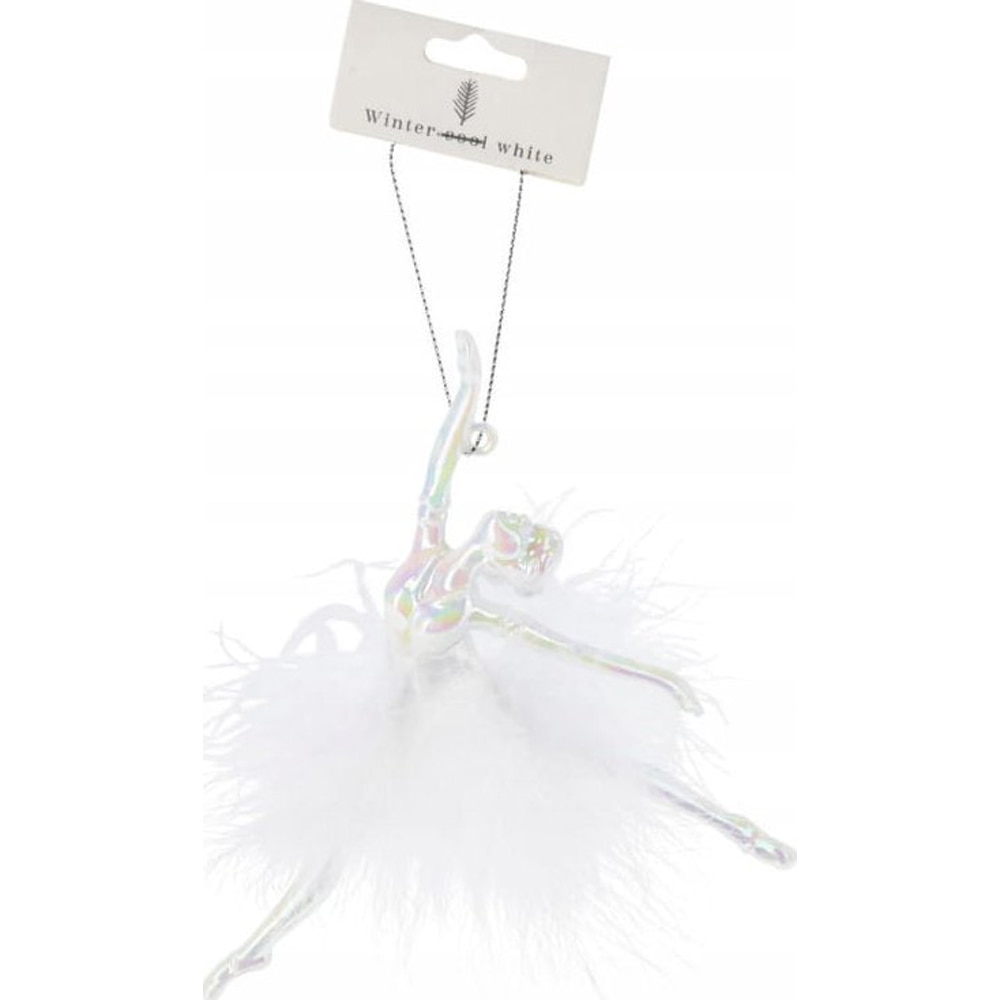 Decoratiune Balet, 15 cm, transparent