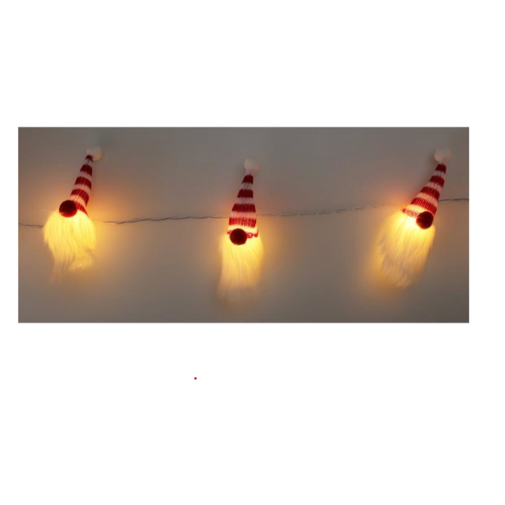 Instalatie brad Mos Craciun, 10 leduri