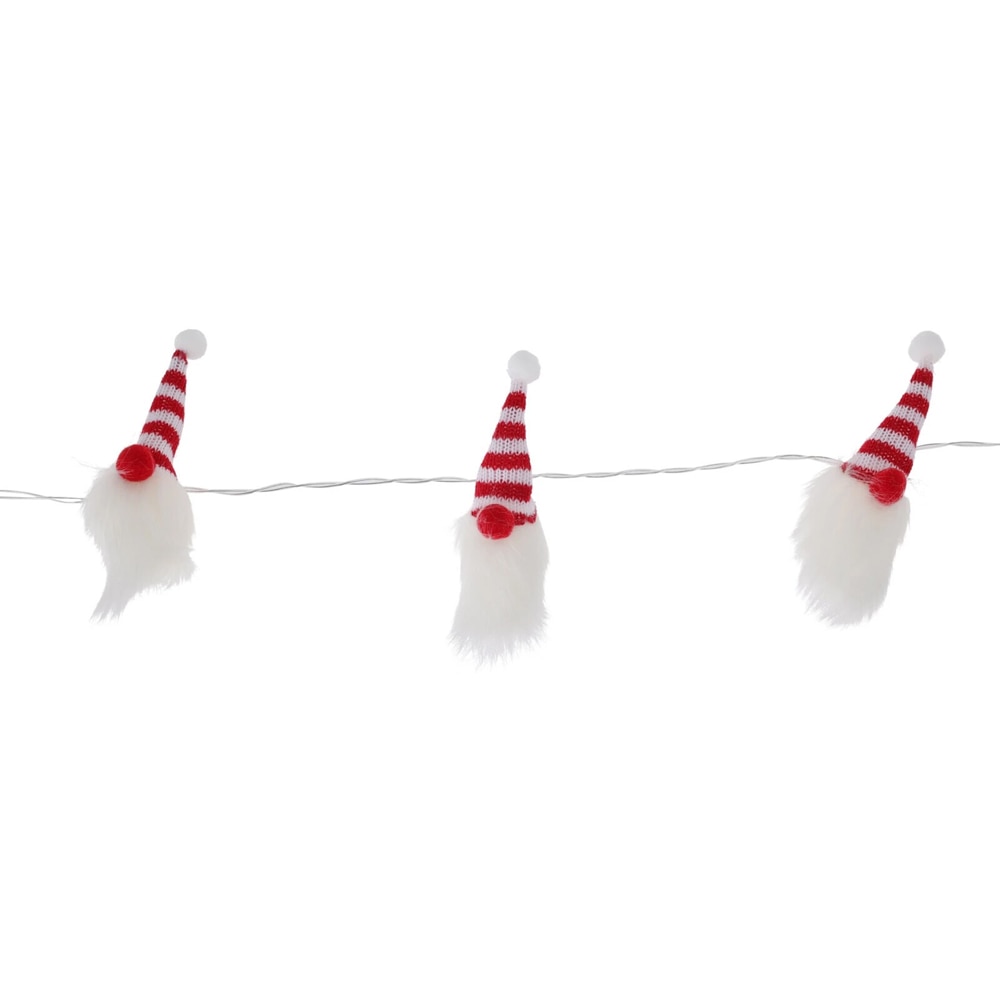 Instalatie brad Mos Craciun, 10 leduri