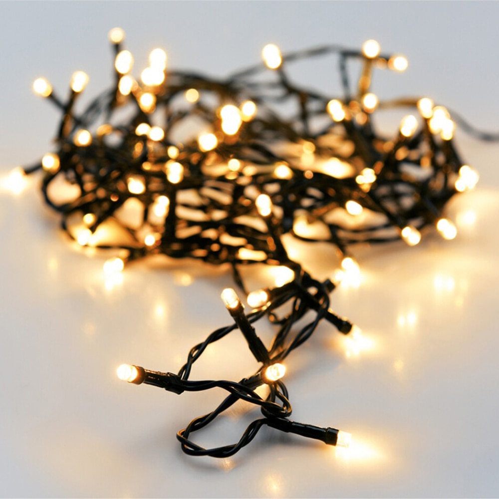 Instalatie Craciun interior/exterior, 180 LED-uri, 13.5 m, alb cald