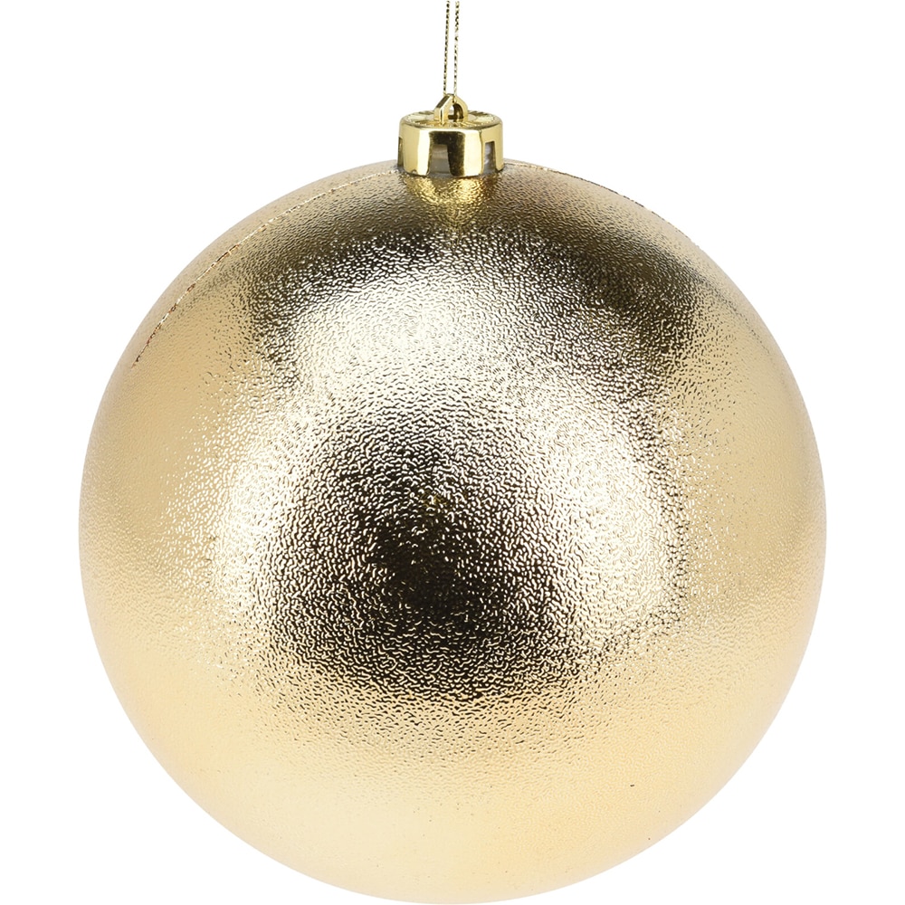 Glob Craciun, 14 cm, auriu, modele diverse