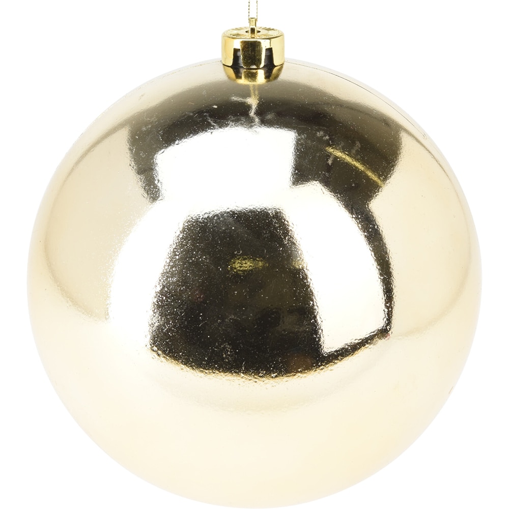 Glob Craciun, 14 cm, auriu, modele diverse