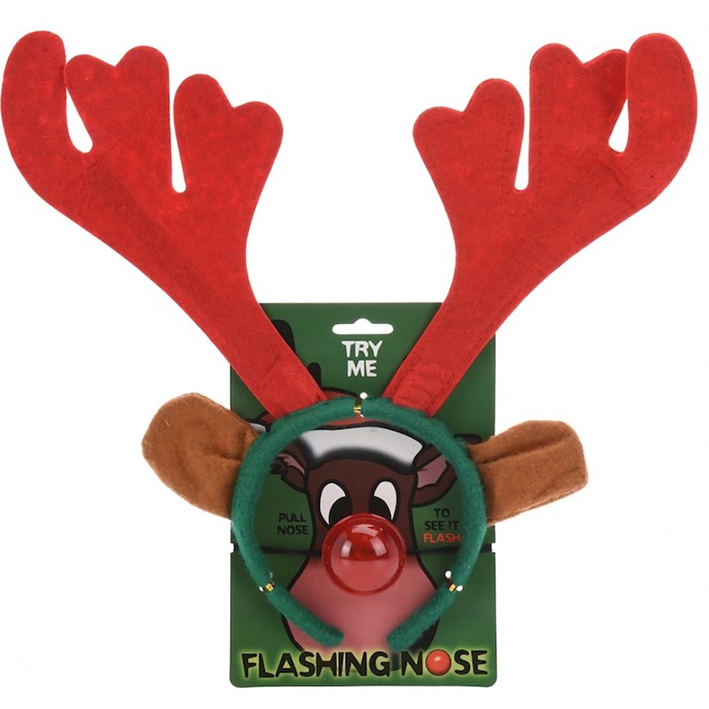 Set bentita si nas de ren, multicolor