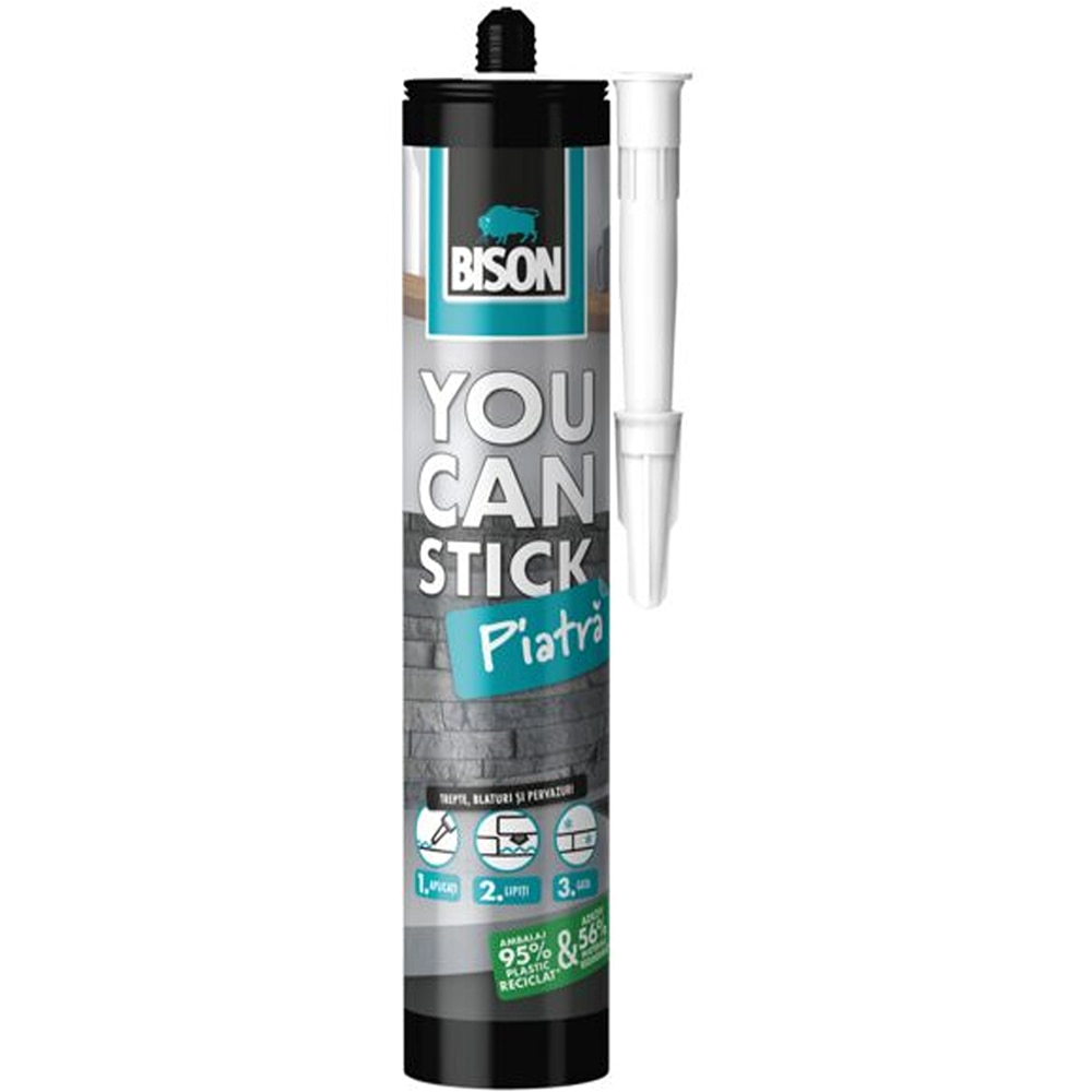 Adeziv montaj BISON You Can Stick, 440g