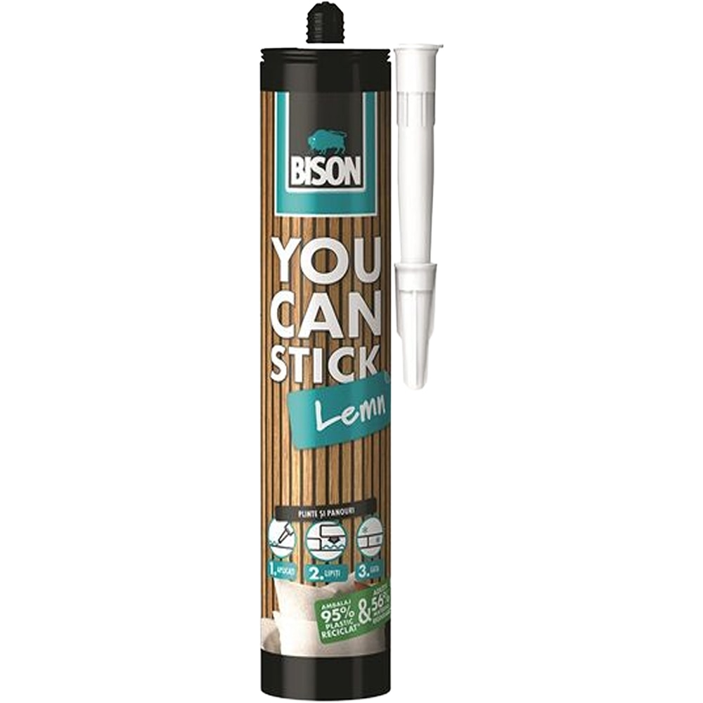 Adeziv de montaj premium BISON You can Stick, 435g