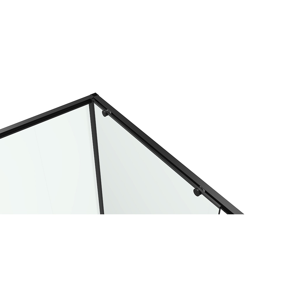 Cabina dus standard BELFORM Infinity, dreptunghiulara, 120 x 80 x 200 cm, profil aluminiu, sticla securizata 6mm, negru