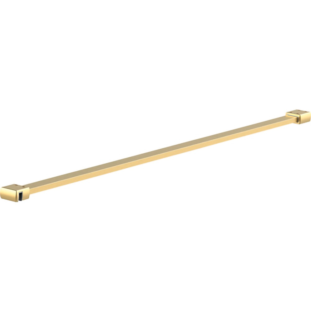 Paravan dus walk-in BELFORM Fortuna 27GL5004, aluminiu, sticla securizata transparenta, 90 x 200 cm, auriu