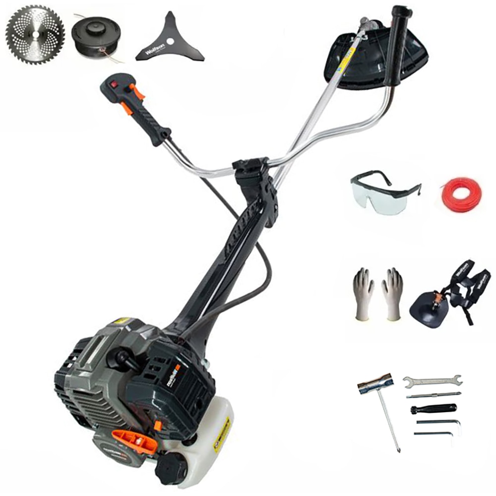 Motocoasa WOLFSON Imperio, 3CP, 52CC, diametru taiere 28cm