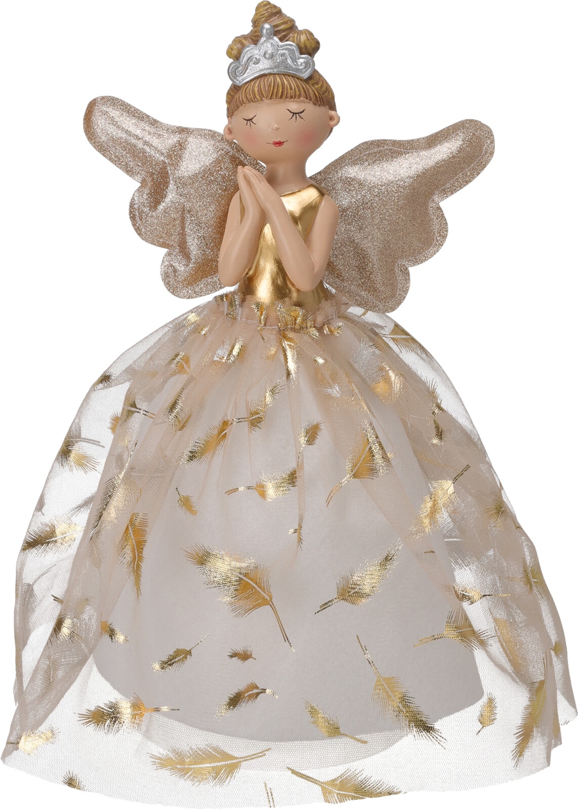 Decoratiune luminoasa Inger, 36 cm, auriu