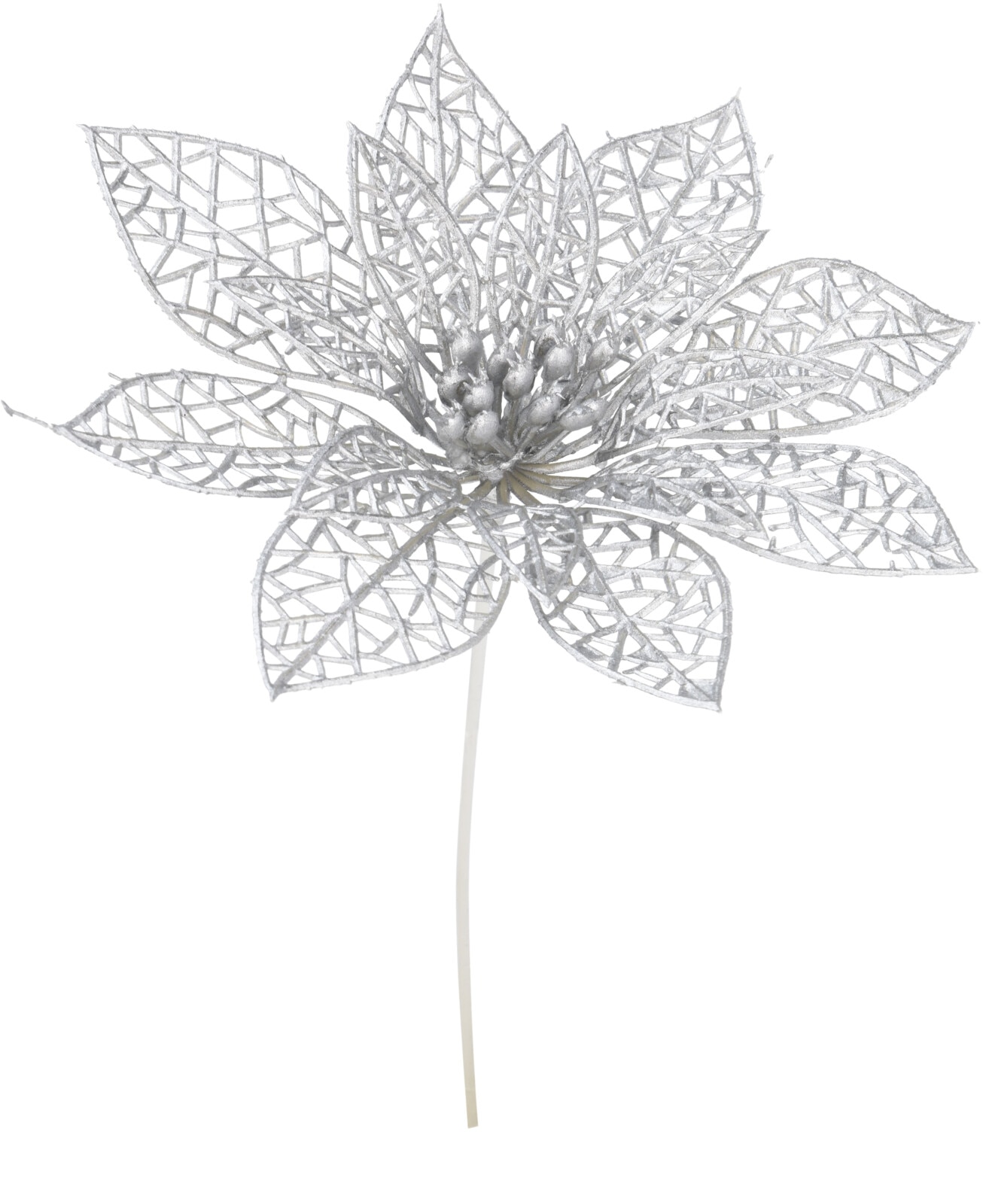 Decoratiune floare, 21cm, diverse culori