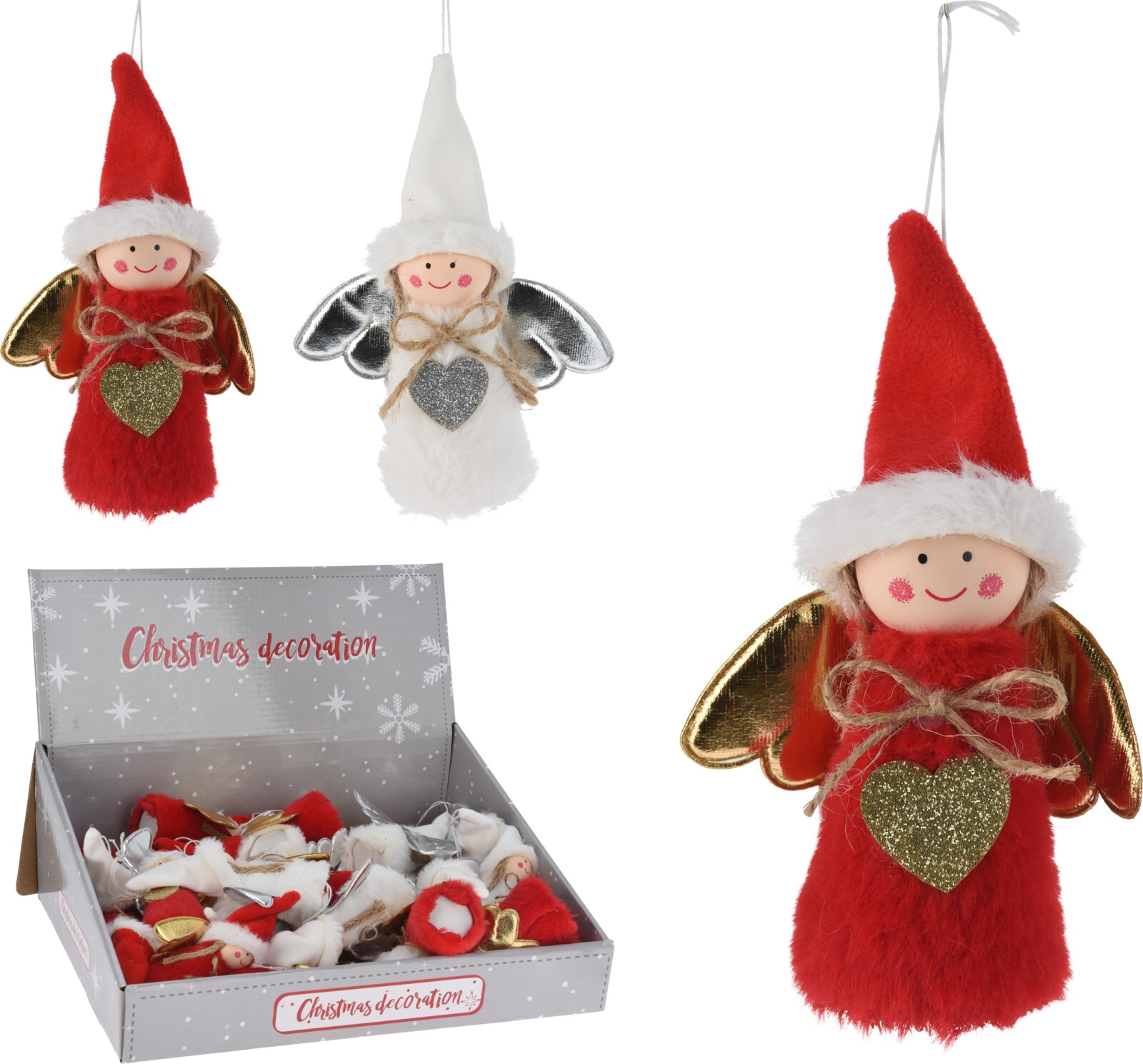 Decoratiune inger, 14cm, diverse modele