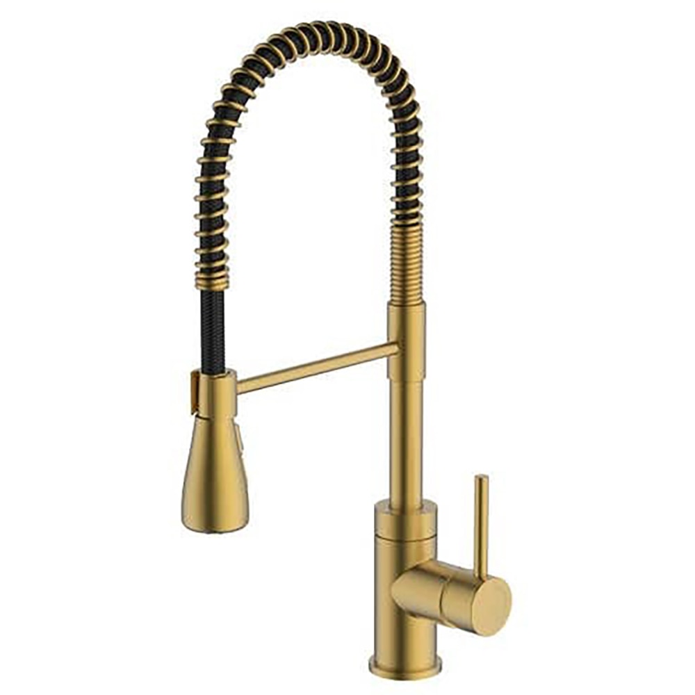 Baterie bucatarie GOODHOME Seville, alama, auriu