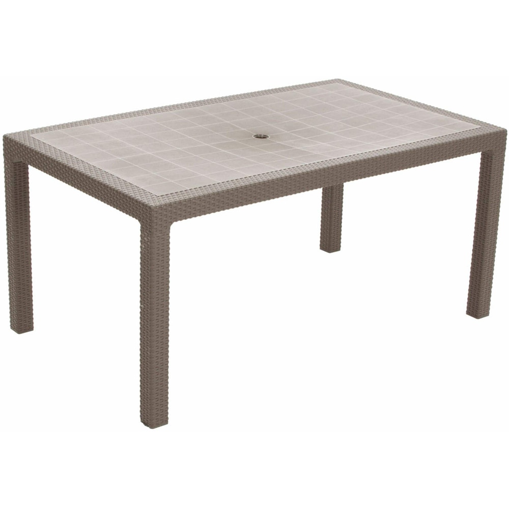 Set mobilier gradina Keter, 5 piese, perne, gri