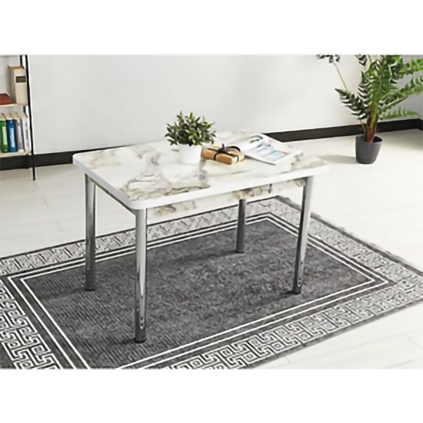 Masa bucatarie Smart, lemn, 110-170 x 70 x 80 cm, alb