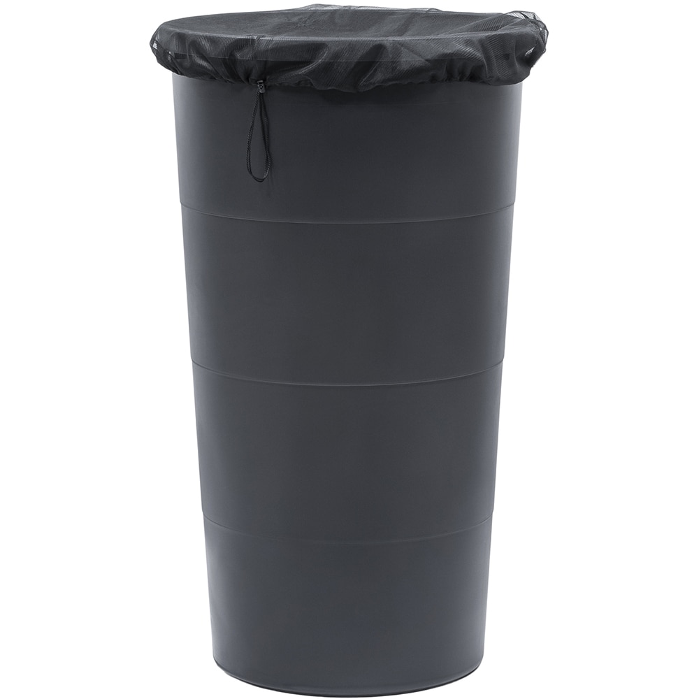 Colector apa ploaie VERVE, 200l, 103.5 x 59.5 cm, plastic reciclat, negru