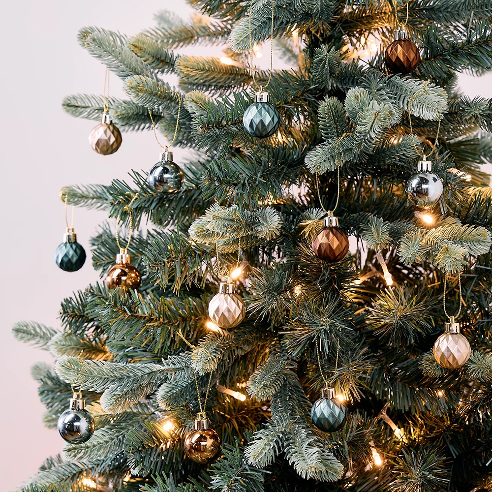 Set globuri Cottage, 3 cm, multicolor, 20 bucati