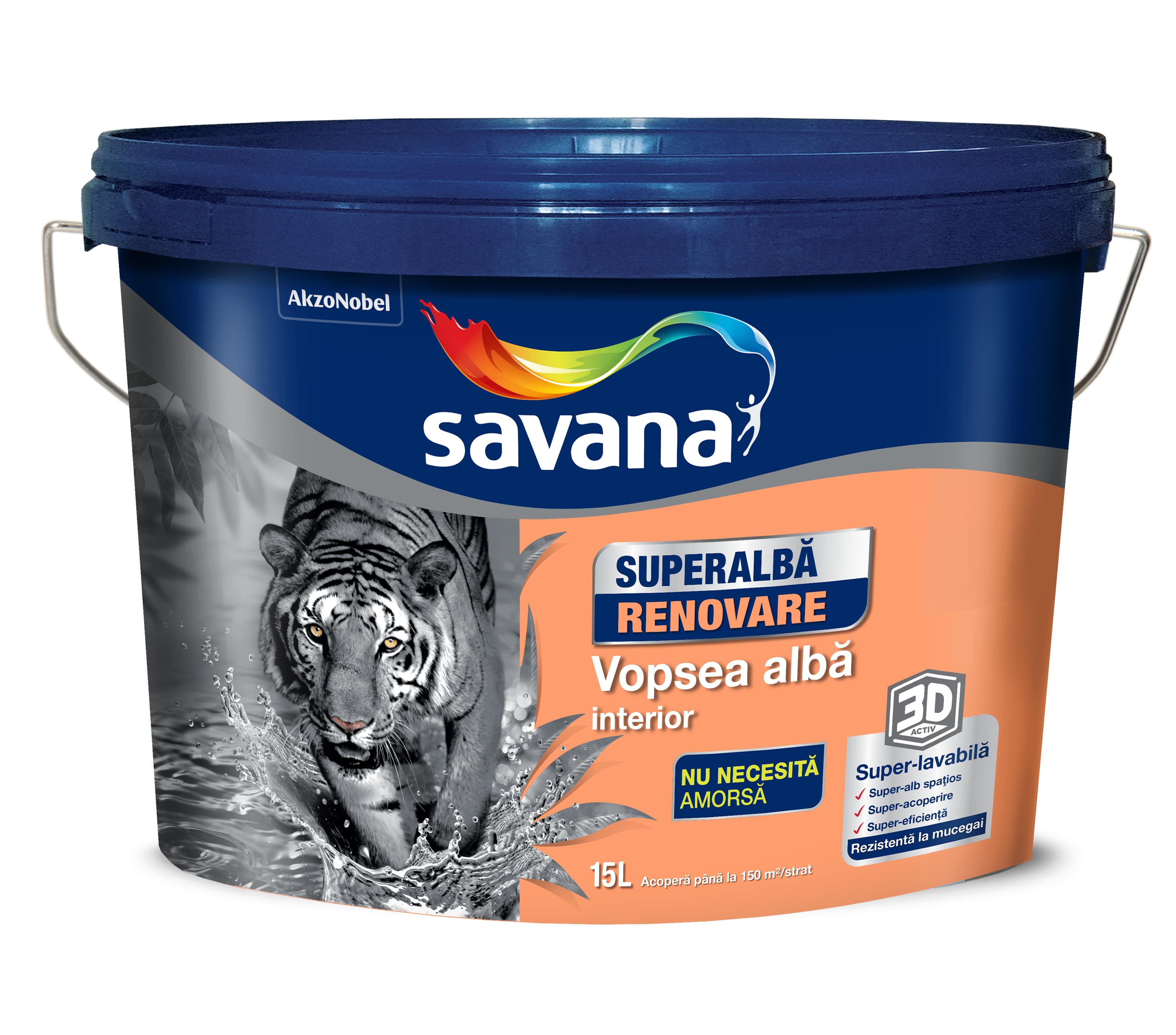 Lavabil Savana Superalba Renov 15L