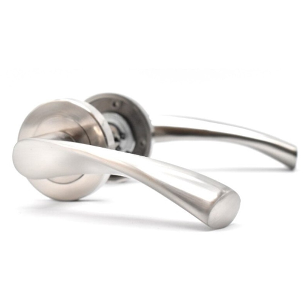 Maner cu rozeta YALE, aluminiu, 126 mm, 2 bucati, nichel