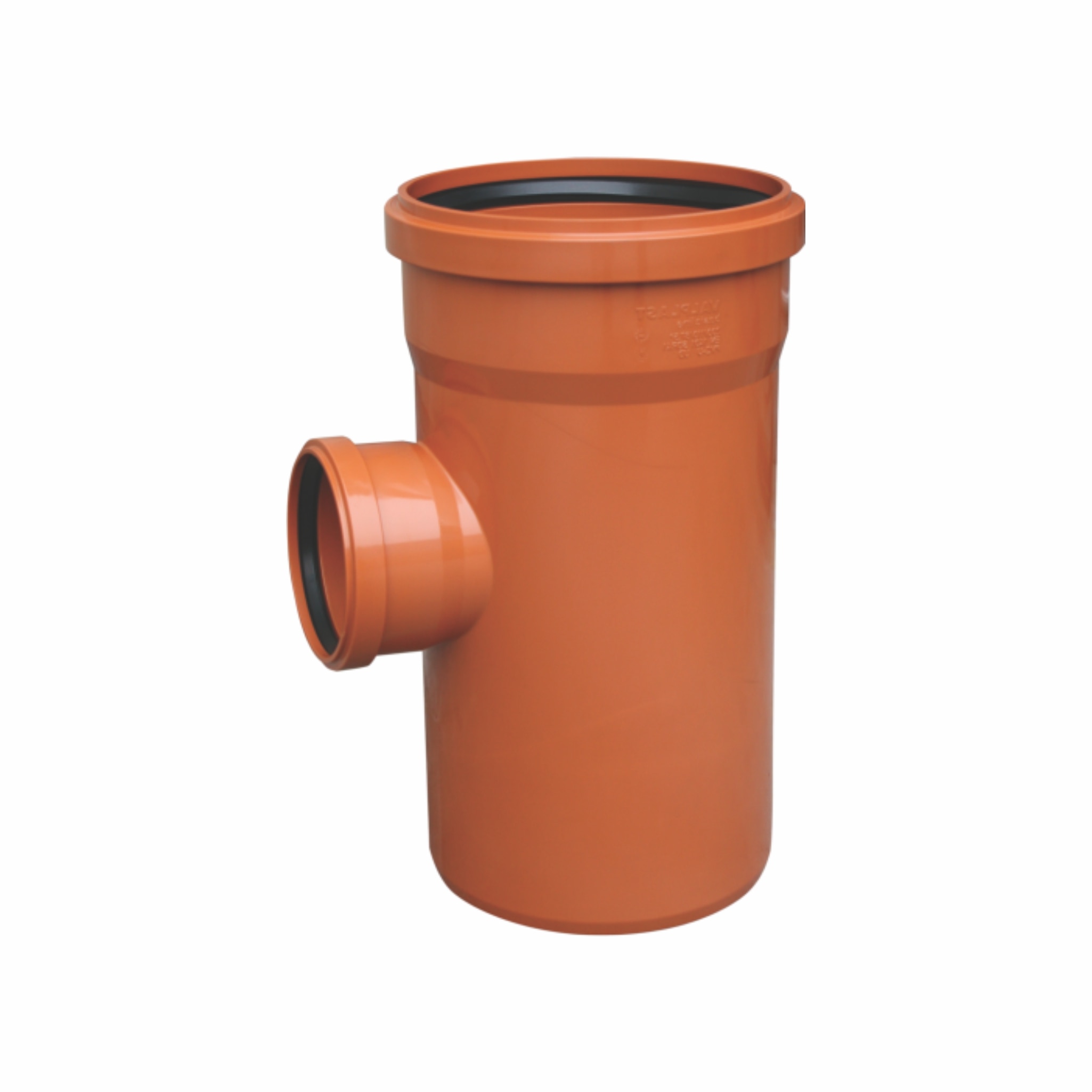 Ramificatie canal PVC Vlaplast, 87 grade, D125 x 125 mm