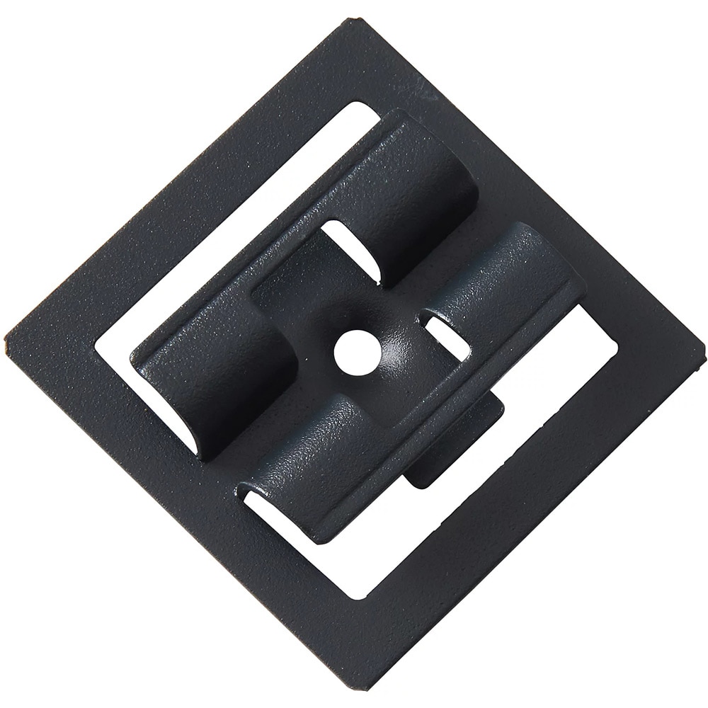 Set fixare terasa KLIKSTROM, otel inoxidabil, negru, 50 buc