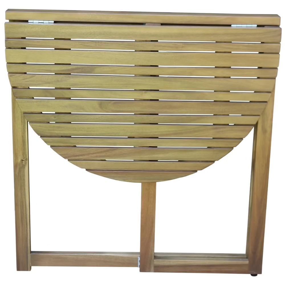 Masa balcon GOODHOME 101483391, 70 x 47 cm, lemn salcam