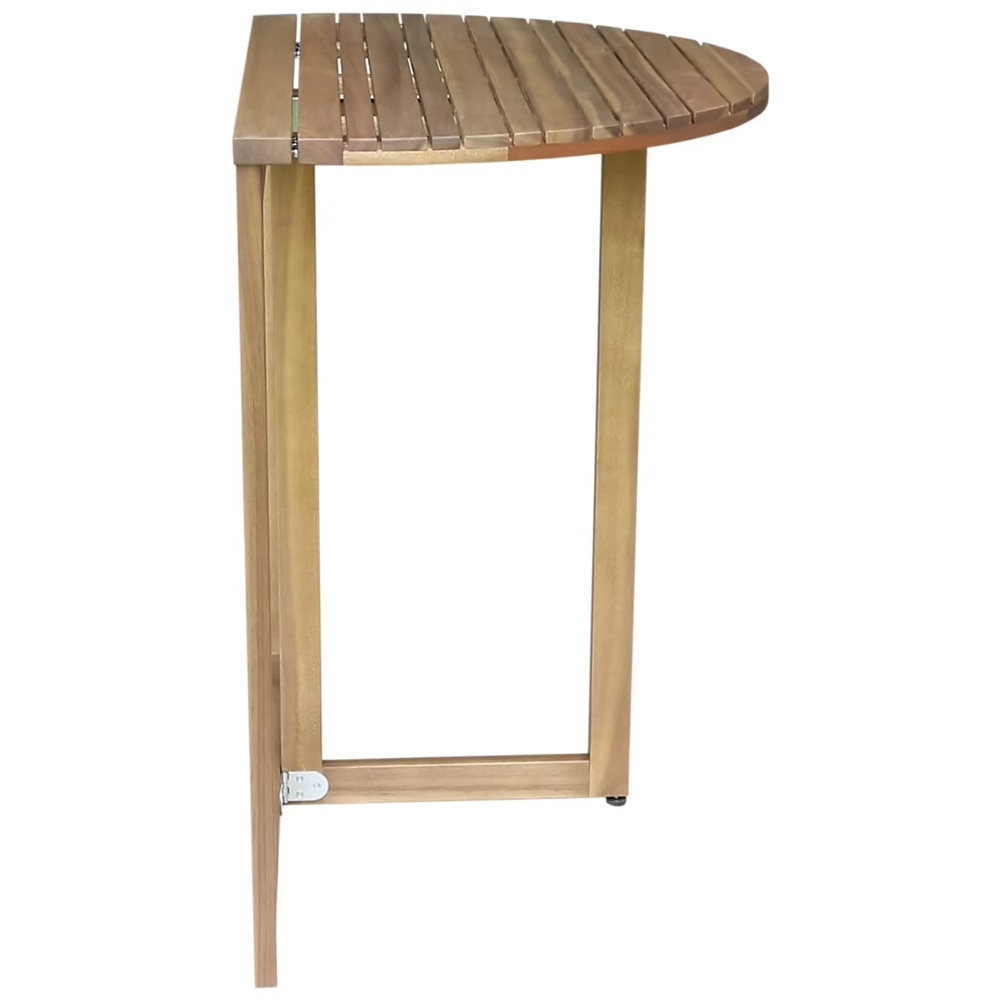 Masa balcon GOODHOME 101483391, 70 x 47 cm, lemn salcam