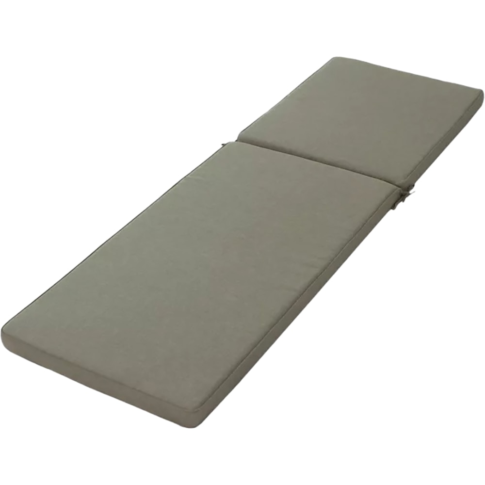 Perna pentru sezlong Tiga GOODHOME, 197 x 65 x 6 cm, poliester, gri