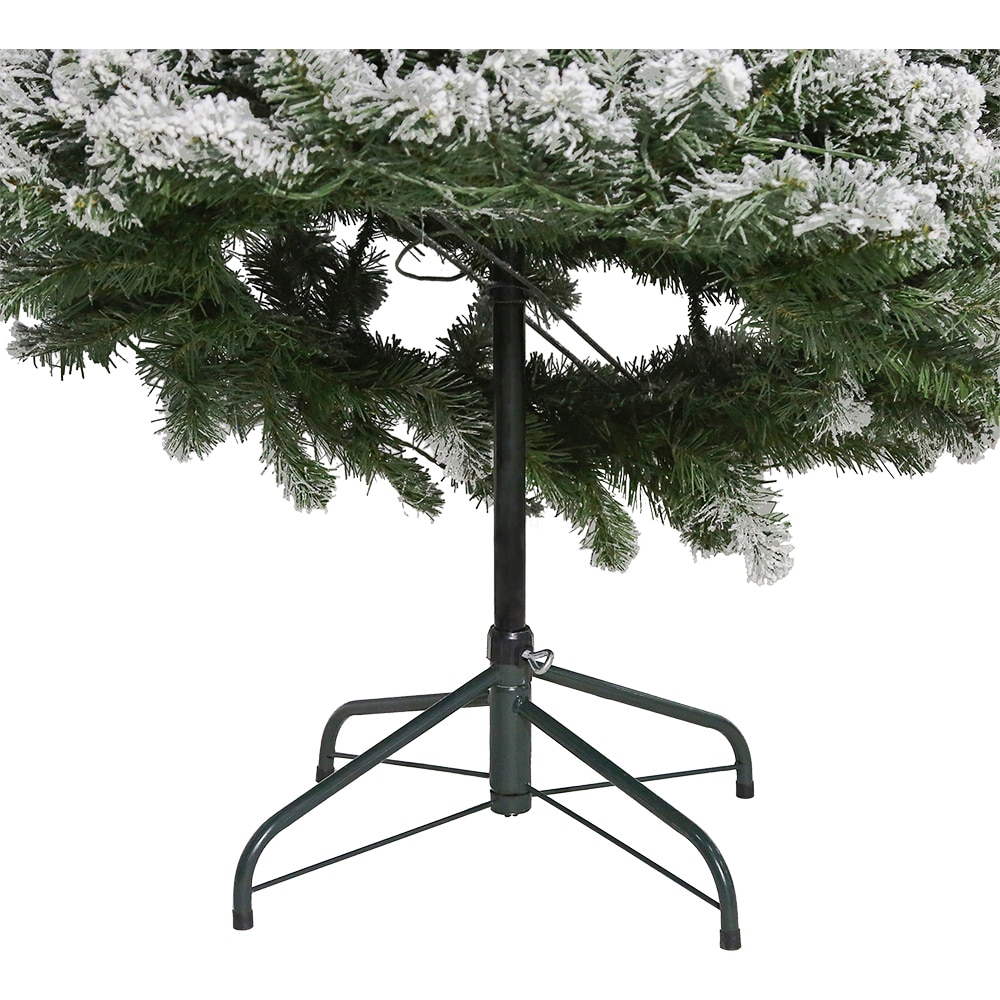 Brad artificial Olan cu suport, inaltime 183 cm, PVC, verde