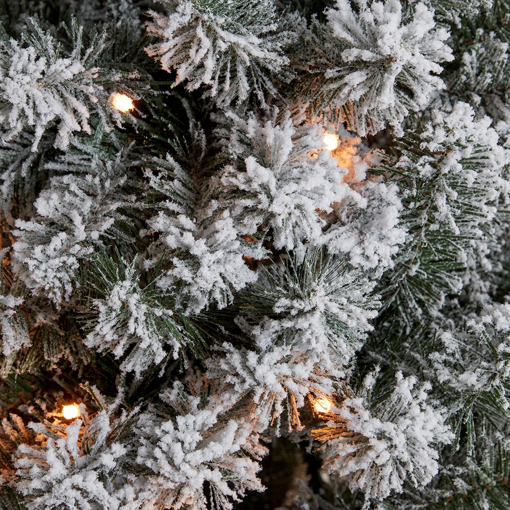 Brad artificial Olan cu suport, inaltime 183 cm, PVC, verde