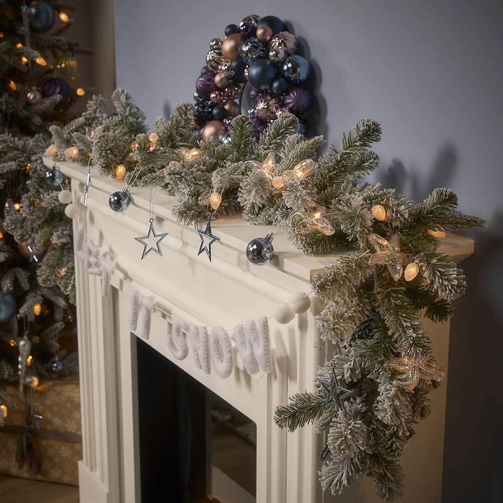 Ghirlanda artificiala Octanis, 1.83 m, verde