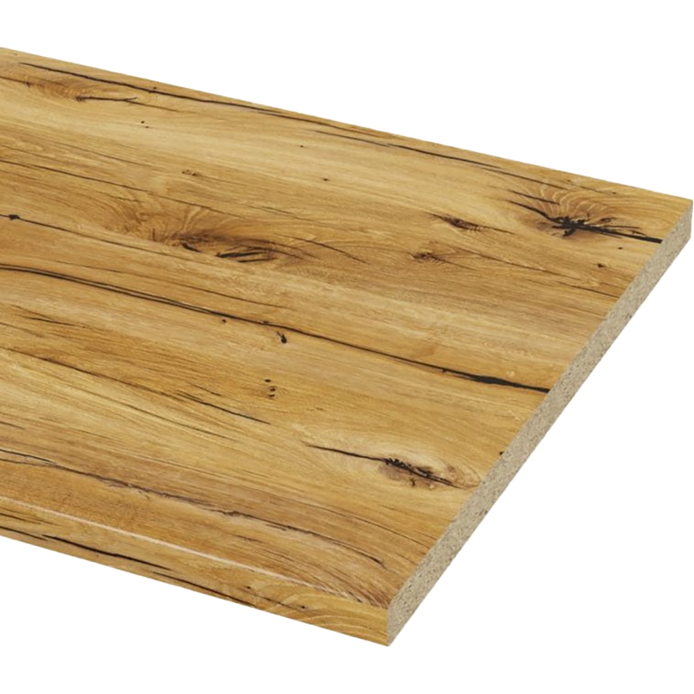 Blat bucatarie GOODHOME, 300 x 62 x 3.8 cm, PAL, maro lemn