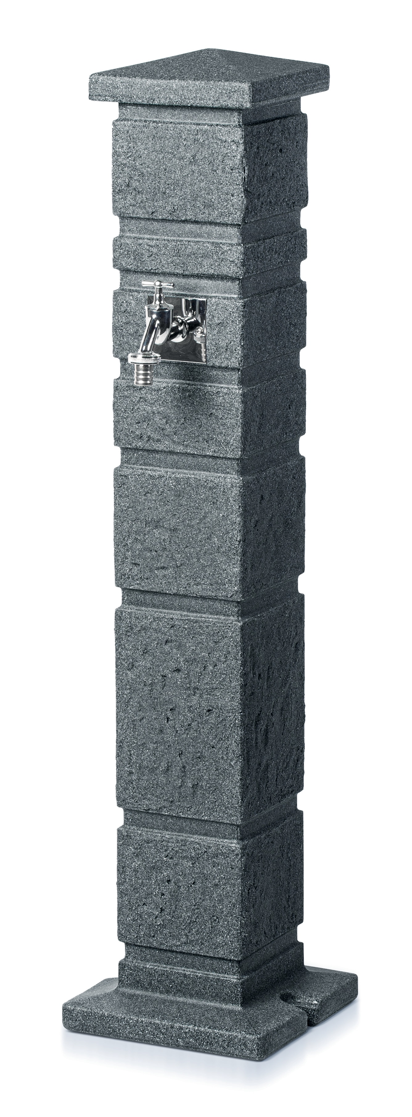 Cismea de gradina PROSPERPLAST Romana, 110x26cm, polietilena, gri antracit