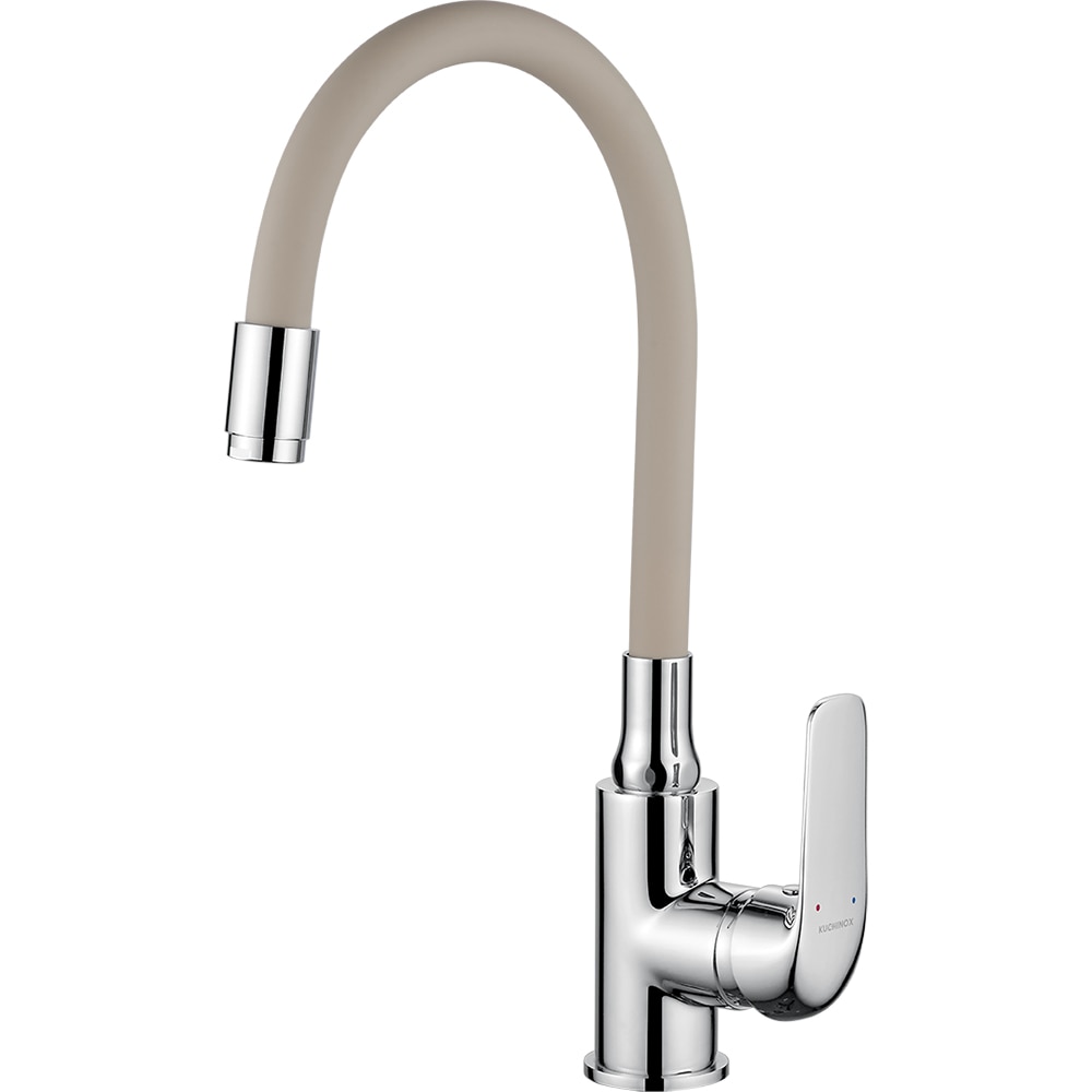 Pachet chiuveta LIDO S69E411Y, 1 cuva, granit + baterie, bej