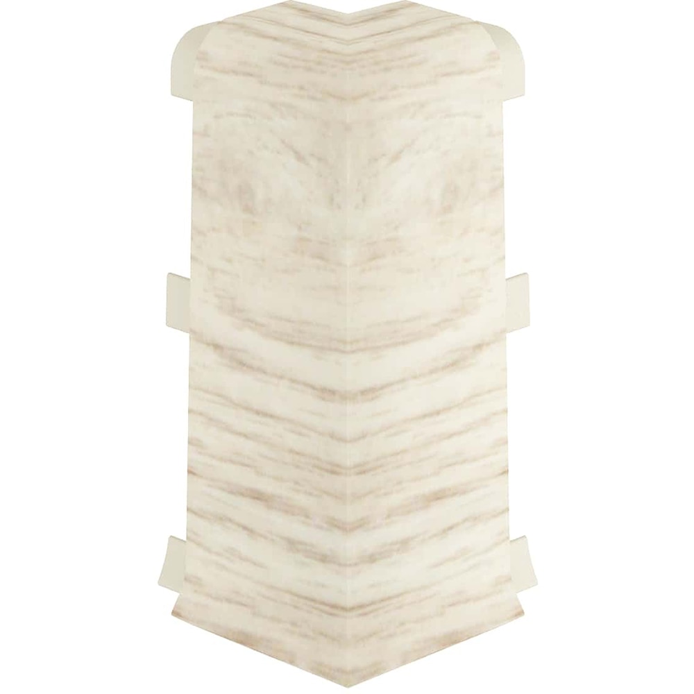 Coltar exterior VILO Esquero 604, PVC, 6.7 cm, 2 bucati, platan Bianco