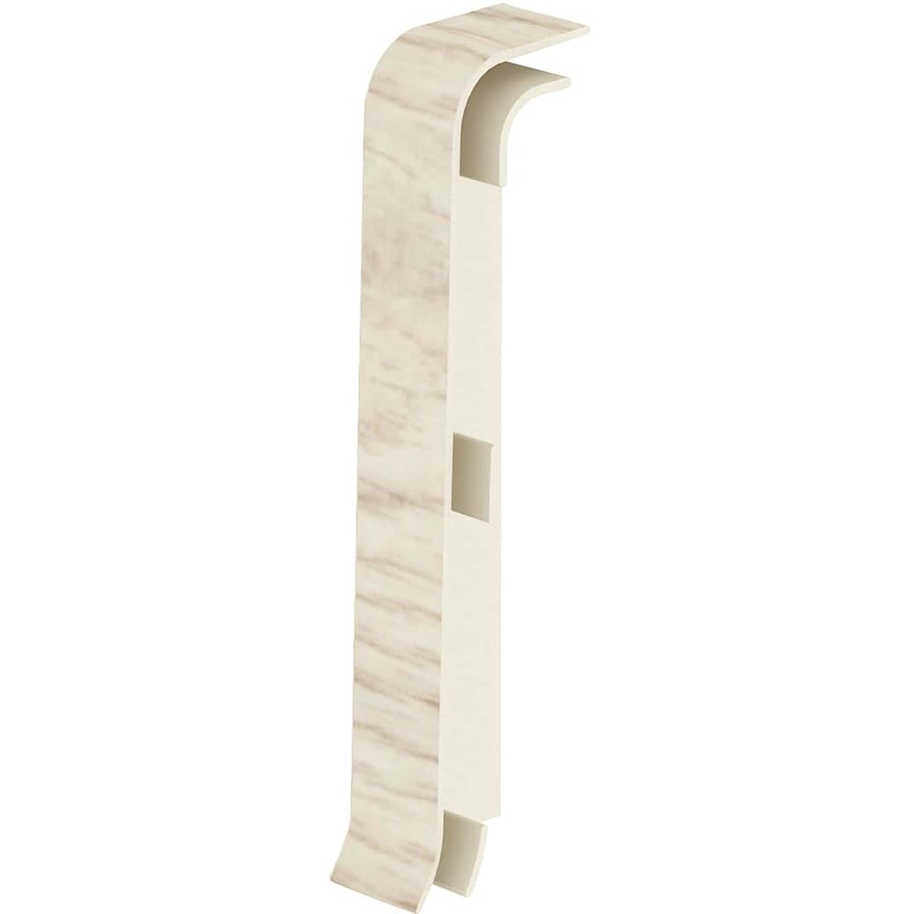 Terminatie stanga-dreapta VILO Esquero 604, PVC, 6.7 cm, 2 bucati, platan Bianco