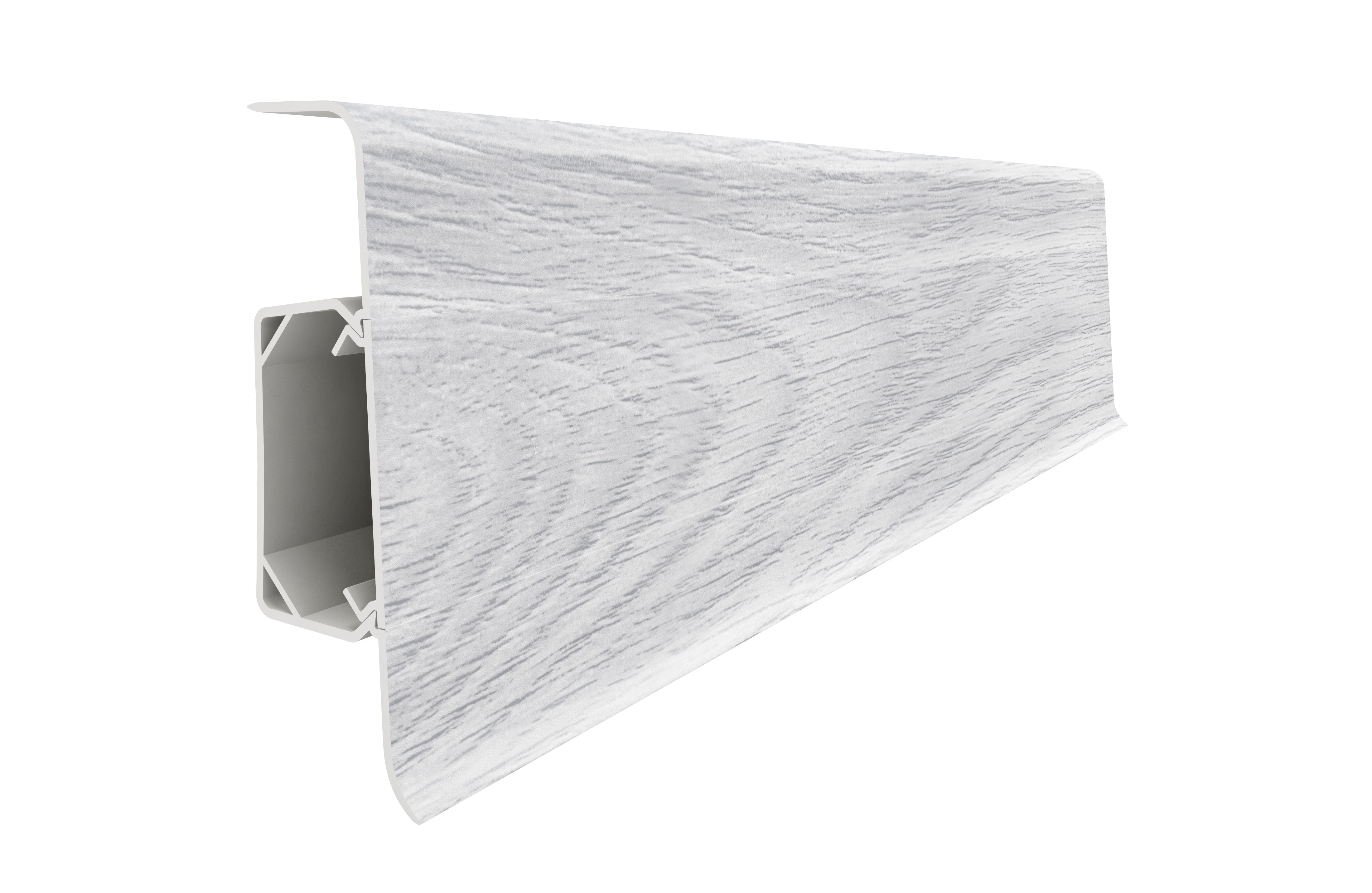 Plinta VILO Esquero 622, Stejar alb, PVC, 2.5 m