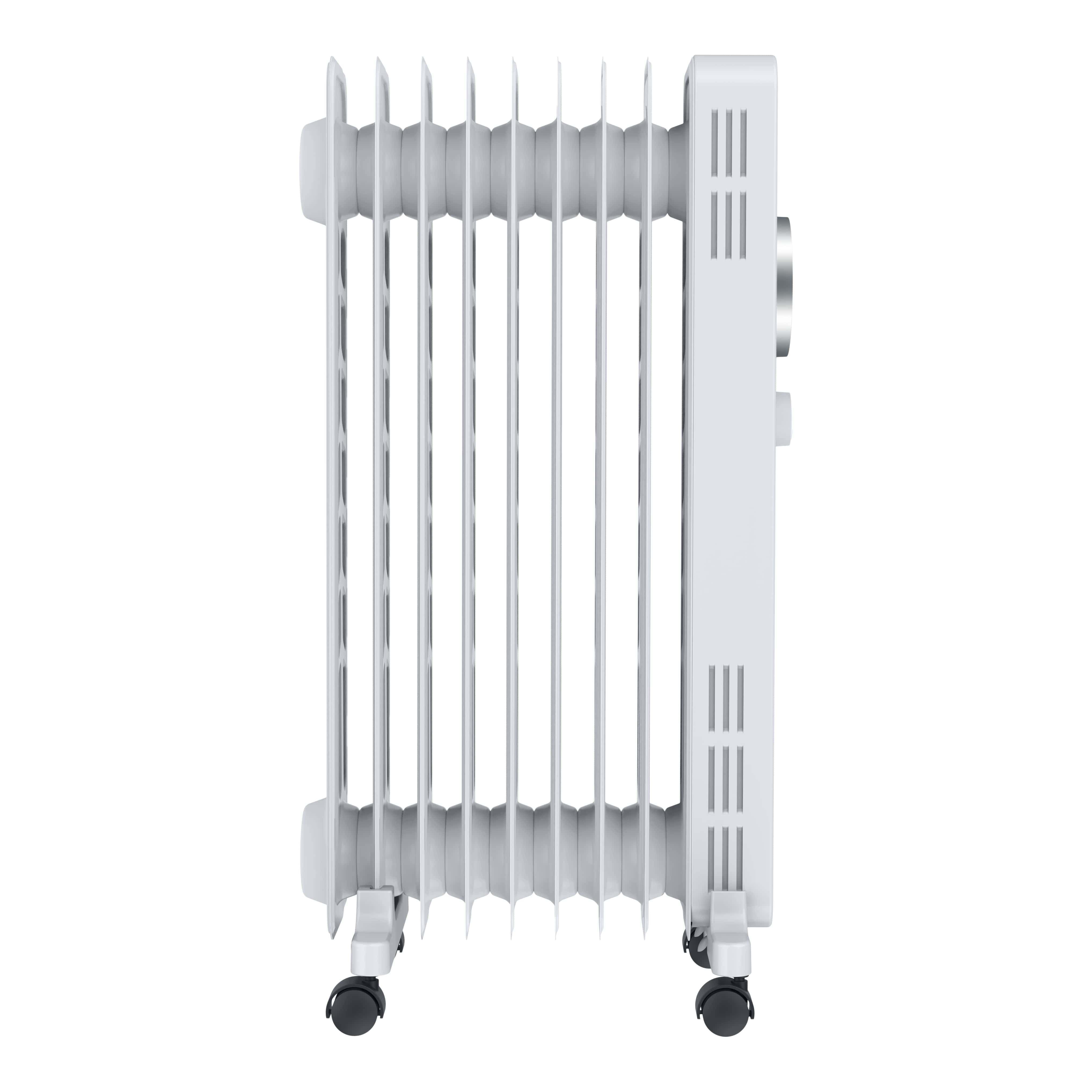 Radiator electric GoodHome, 9 elementi, 2000W, alb