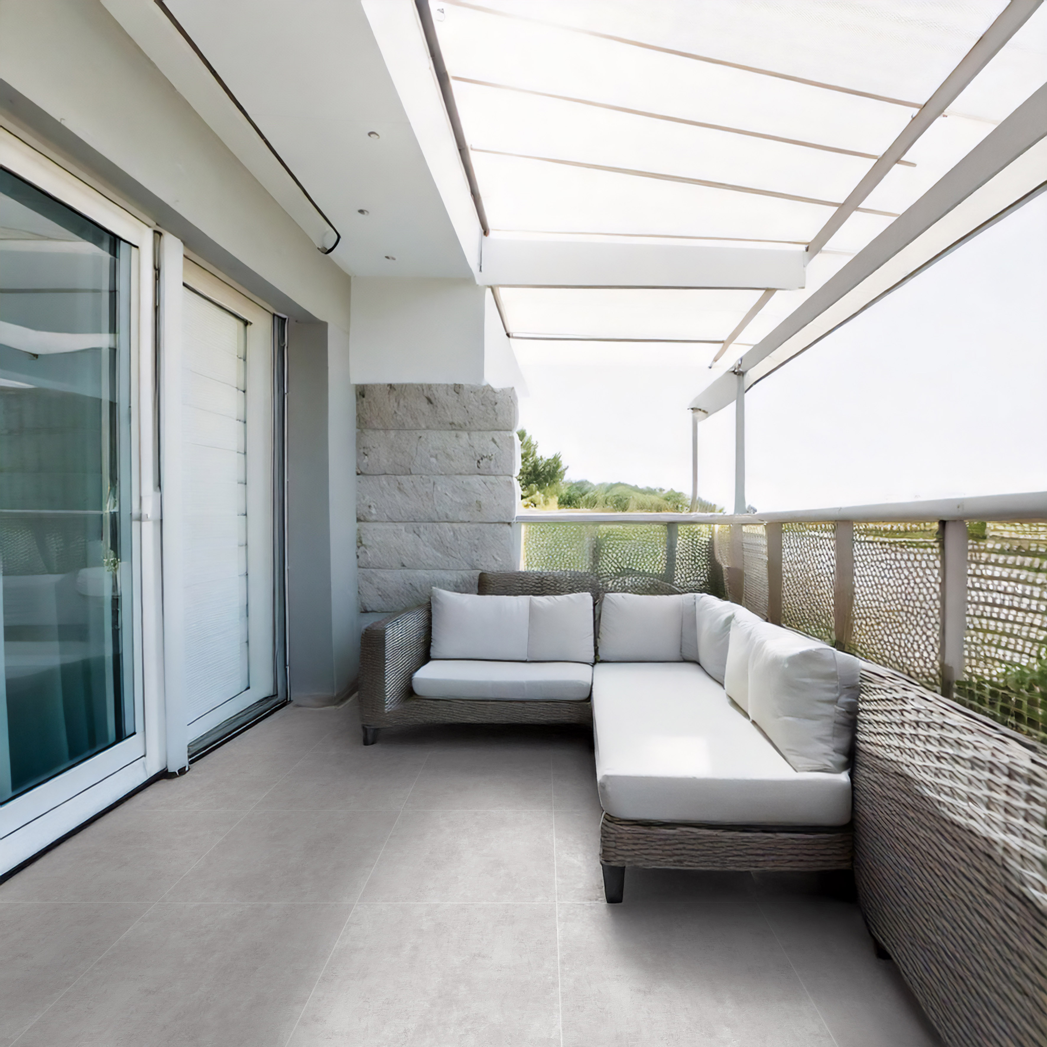 Gresie interior/exterior Devnia, gri, 45 x 45 cm, 8 mm, 1.25 m2/cutie, PEI 3