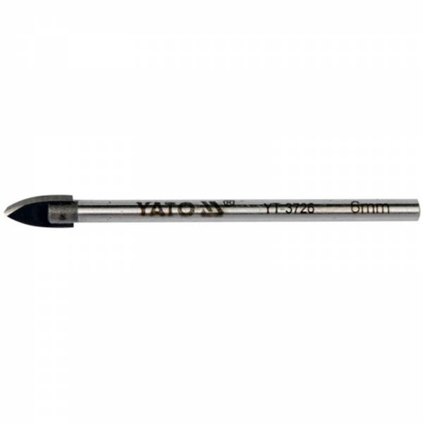 Burghiu Sticla Ceramica, 6 mm, YT-3720  YATO