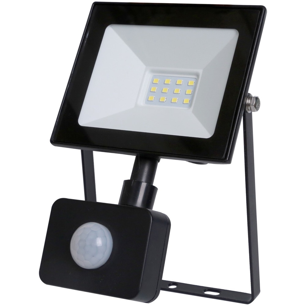 Reflector LED AVIDE, 10W, 800lm, IP44, negru