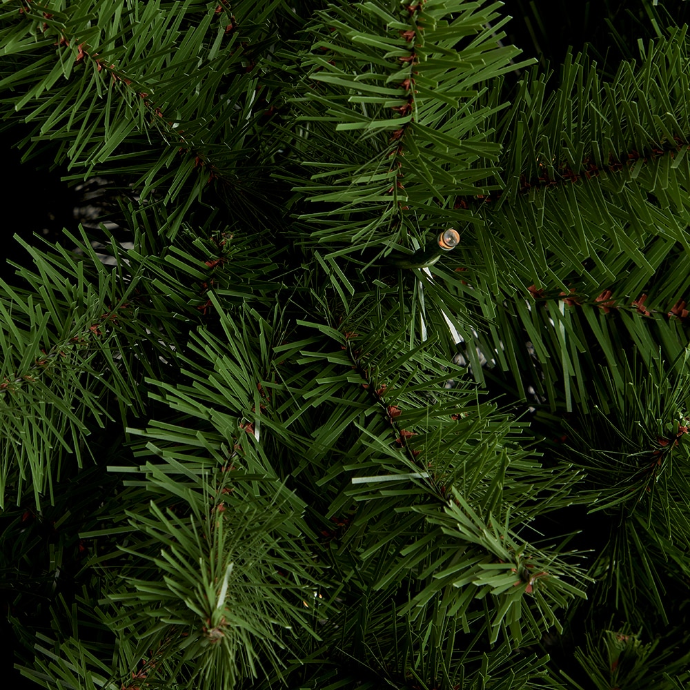 Brad artificial, 183 cm, iluminare multicolor, verde